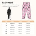 thumbnail image 3 of Fotbe Funny Panda Draws A Heart Pantalones de Pijama para Mujer, Pantalones de Dormir, Pantalones Pj con Cordón y Bolsillos-Small, 3 of 6