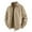 Khaki, variant on Jgppe Mens Work Jackets Lightweight Collared Casual Long Sleeve Thin Fall Jacket with Pockets Windbreakers