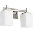 thumbnail image 2 of Quorum Delta 2 Light Vanity in Satin Nickel (5084-2-65), 2 of 2