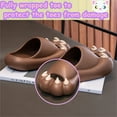 thumbnail image 6 of Children’s Cartoon Cat Paw Slippers Cloud Sandals , Unisex Toddler Sandals, Adult Non-Slip Outdoor Indoor Summer Slippers Water Shoes, 6 of 7
