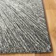 thumbnail image 3 of SAFAVIEH Micro-Loop Carbrey Sunburst Area Rug, Charcoal/Grey, 5' x 5' Square, 3 of 11