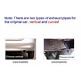thumbnail image 2 of Échappement de Voiture Rond en Acier Inoxydable, 2 of 5