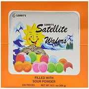 Sour Satellite Wafers Candy - Box of 240