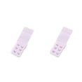 thumbnail image 2 of Jumpingount Correa de extensión Extensores de sujetador Hebilla transpirable Sujetador de 2 ganchos Accesorios íntimos Botones Alargados 3 filas rosado 2Conjunto, 2 of 6