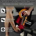thumbnail image 6 of Syedee Adjustable Dual-Independent Leg Machine, – Switchable Single/Double Leg Training · Leg Extension · Lying & Standing Leg Curl · 600 lbs Capacity · Plate-Loaded Home Gym, 6 of 9