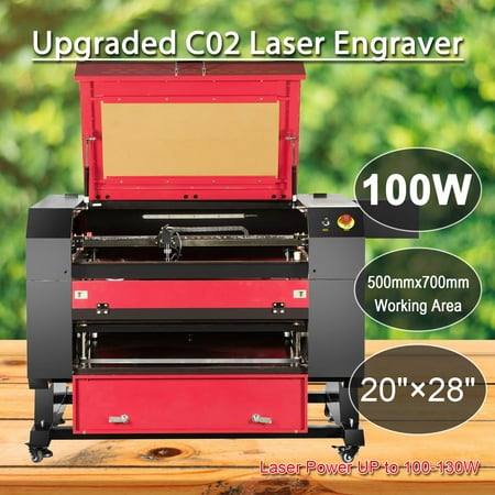 100W CO2 USB Port Laser Engraving Cutting Machine 700x500mm Engraver