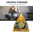 thumbnail image 4 of Cristales Orgonite Pyramid Epoxy Resina Orgone Energy Healing Ornament (A) Ehuebsd Libre de BPA, 4 of 8