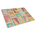 thumbnail image 2 of Lots of Red Yorkie Glass Cutting Board Large 12 in x 15 in, 2 of 30