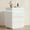 White-3 Drawers, variant on Lacoo Modern End Table with LED Lights & Charging Station, White Nightstand with 2 Drawers & Upper Storage for Living Room Bedroom, 2 Drawer
