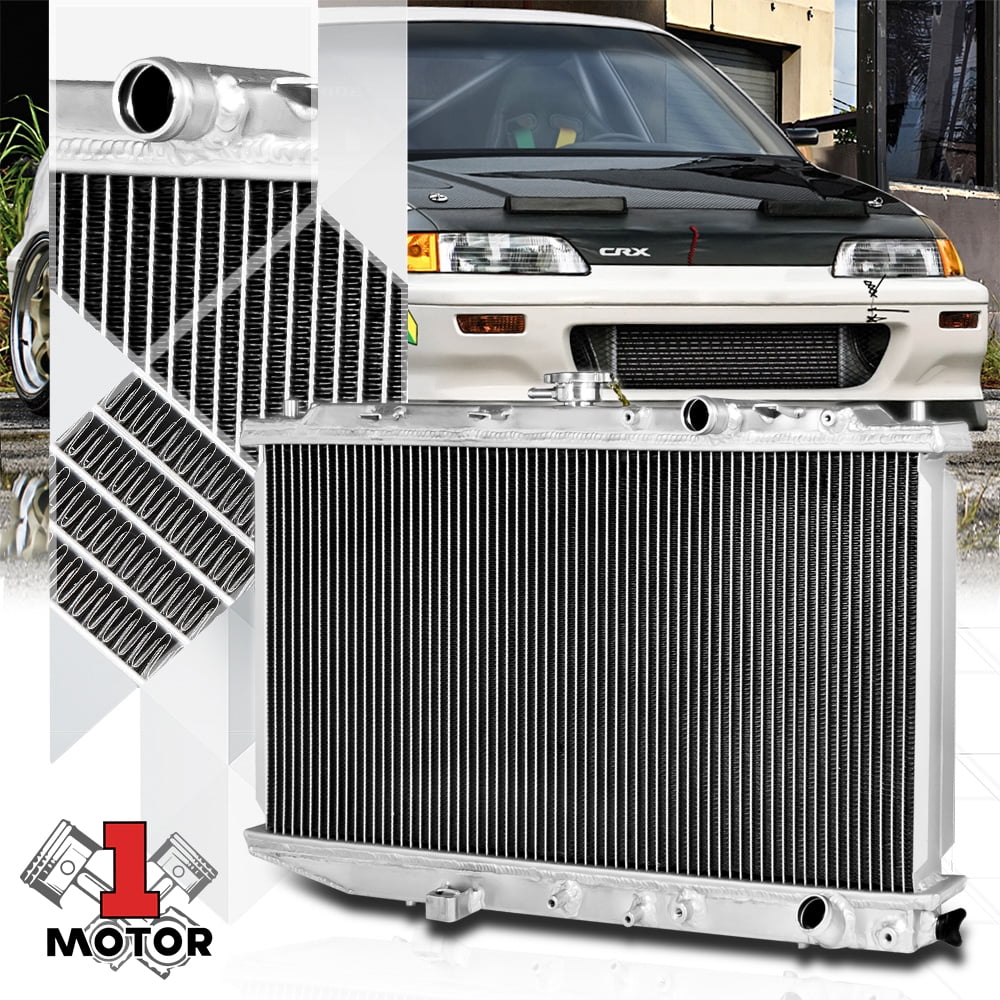 Radiator For 88-91 Honda Civic CRX 1.5L 1 Row AT