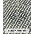 thumbnail image 2 of Alfombra de baño AMOAMI Waffle superabsorbente, antideslizante, 45 x 75 cm, 2 of 7