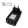 thumbnail image 4 of Injueey Adaptadores de corriente profesionales Enchufe europeo Adaptador de interruptor de 10/100 Mbps Módulo de fuente de alimentación Adaptadores de corriente, 4 of 6