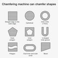 thumbnail image 3 of Machine 10pcs Pneumatic Chamfering Machine Blade Set Carpenter Chamfering Tool Replacement Blade Kit Chamfering Machine Accessory, 3 of 7