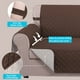 thumbnail image 4 of Funda de sofá U-NICE HOME reversible resistente al agua café/beige, 4 of 6
