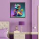 thumbnail image 5 of Pintura de diamante 5D DIY con taladro redondo decoración de pequeños dragones coloridos 30x30cm JShteea, 5 of 9