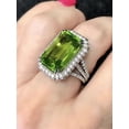 thumbnail image 1 of 1 PC Fashion Cubic Zirconia Ring For Women For Wedding Engagement Party Jewelry Valentine's Day Gift, 1 of 3