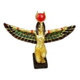 thumbnail image 6 of 12pcs Ancient Egyptian Removable Miniature Figurine Set w/ Pyramid Display- King Tut, Nefertiti, Anubis, Isis, Bastet, Horus, 6 of 9
