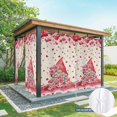 thumbnail image 6 of Outdoor Curtains for Patio Waterproof, Valentine's Day Outdoor Privacy Panels Grommet, Pink Gnomes Love Roses Romantic Beige Blackout Outside Curtains for Porch/Cabana 54"x108", 2 Panels, 6 of 8