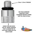 thumbnail image 3 of Los adaptadores de unidad inferior se adaptan a la mayoría de las principales marcas de motores fueraborda (giratorio de 3/8 pulgadas/10 mm/8 mm) NO SE AJUSTAN A VOLVO PENTA, 3 of 5