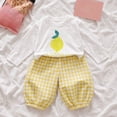 thumbnail image 2 of masbird Boys Girls Pajamas Cotton Truck Pjs Toddler 2 Piece Sleepwear Kids Winter Clothes Set 6-12 Months 12-24 Months 2t 3t 4t 5t 6t 7t 8t 9t(Yellow,3-4 Y), 2 of 5
