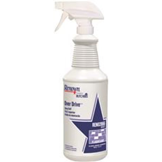 RENOWN POWERED BY BUTCHERS OVER DRIVE FLOOR SPRAY BUFF RTU 32 OZ
