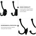 thumbnail image 6 of 5pcs Practical Clothing Hanger Wardrobe Accessory Wall-mounted Hanging Hook, 6 of 6