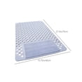 thumbnail image 3 of Non Slip Shower Floor Mat for Bathroom and Bathtub, Waterproof Plastic Anti Fatigue Drainage Bath Mat with Suction Cups and Foot Scrub Brush, 16x28 Inch, 3 of 6