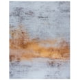 thumbnail image 3 of SAFAVIEH Tacoma Mike Traditional Machine Washable Area Rug, Grey/Rust, 9' x 12', 3 of 14