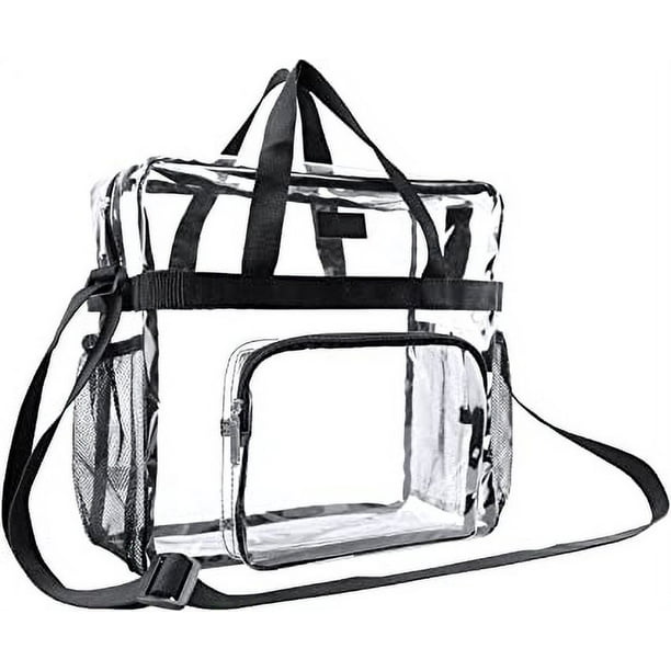 Bolso de mano transparente sale