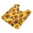 thumbnail image 3 of IAUYY 24x16 Inch Bath Mat Thick Soft Plush Shower Mat TPR Backing Material Non Slip Bath Mats for Bathroom for Tub Shower Hotel Attractive Flowers, 3 of 9