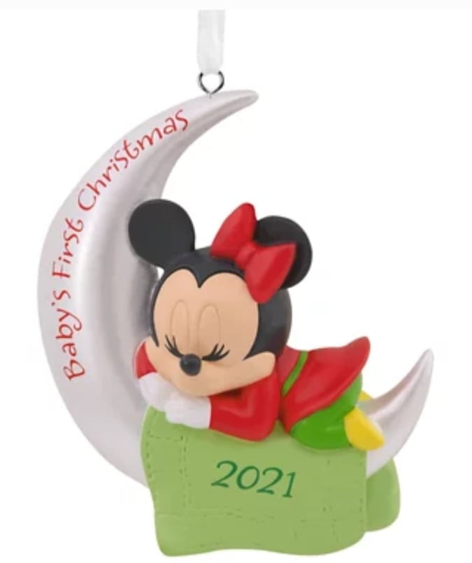 Lenox 884556 Disney 2019 Winnie the Pooh Baby's 1st Christmas Ornament 