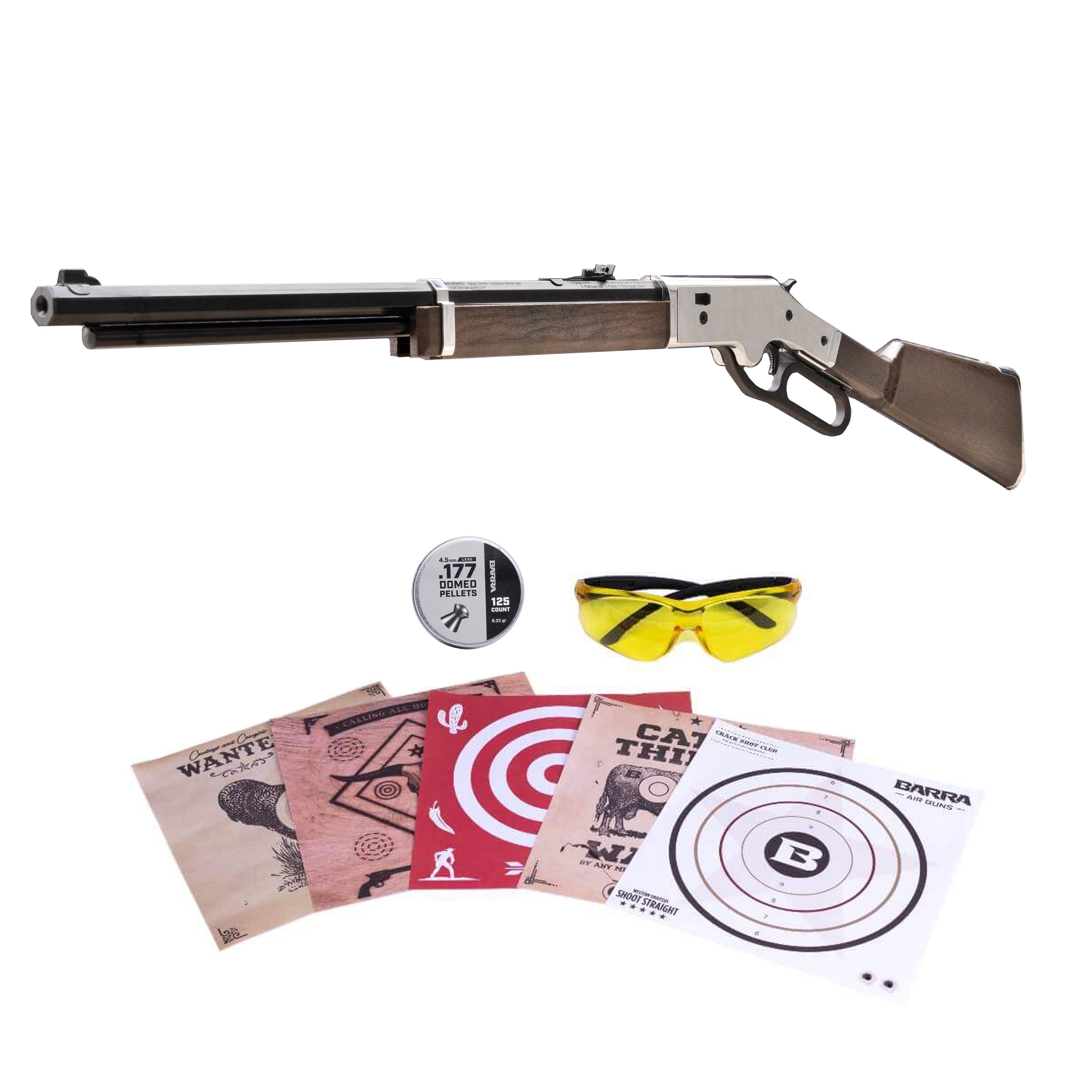 Barra 1866 .177 Junior Single Pump BB Pellet Gun Rifle 350 EPS Cowboy for sale online 