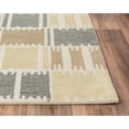 thumbnail image 2 of Rizzy Rugs Tetra Area Rug TET104 Beige Cubes Squares 7' 9" x 9' 9" Rectangle, 2 of 2