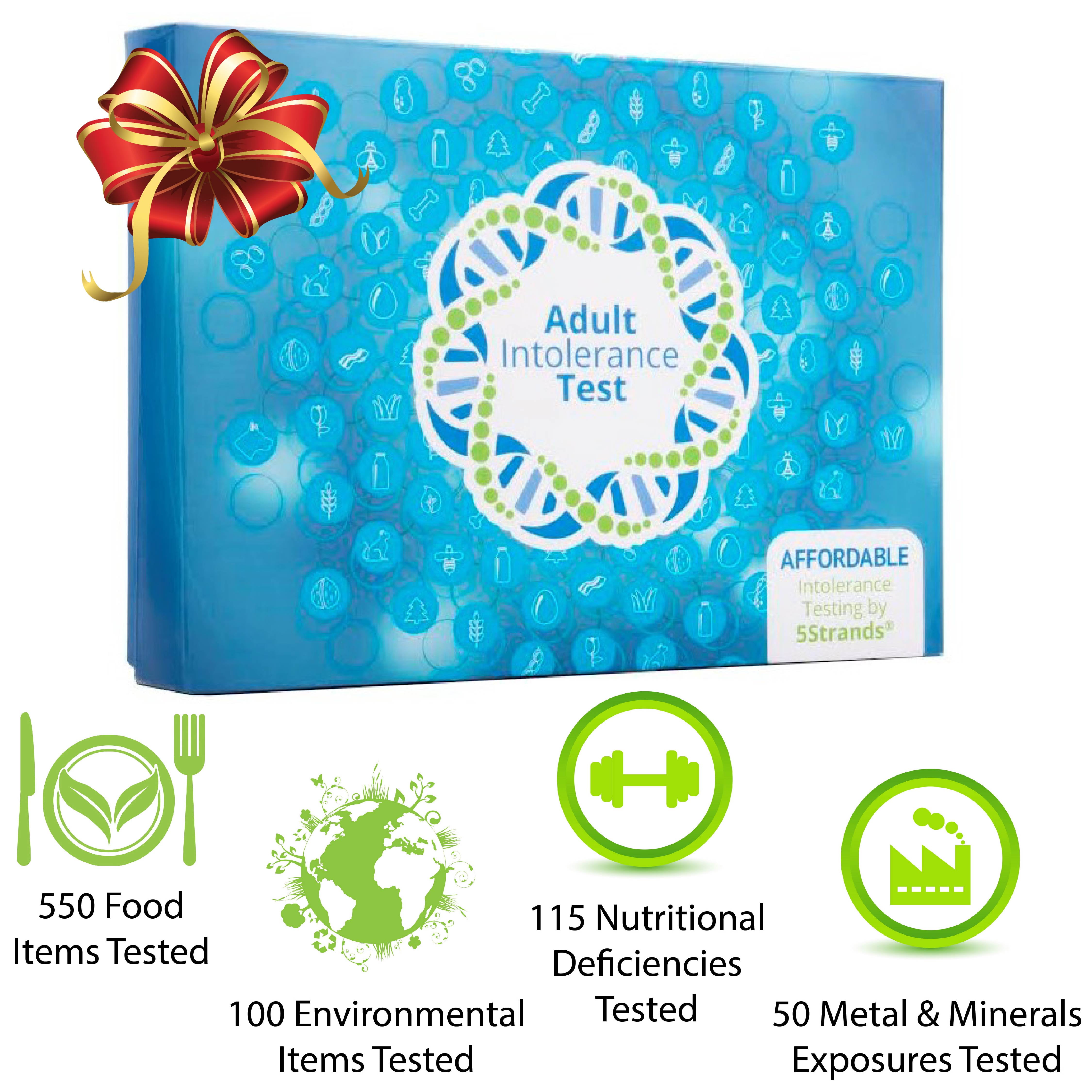 5Strands Affordable Allergy & Intolerance Deluxe Adult Test at Home