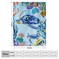 thumbnail image 4 of Nawypu  Throw Blanket for Sherpa, Underwater World Blankets, Super Soft Fuzzy Plush Flannel Blanket Girls Gifts, 4 of 6