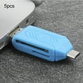 thumbnail image 1 of Reader 5Pcs USB2.0 Mobile Phone Computer Dual Use for OTG Card Reader Support for, 1 of 7
