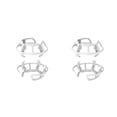 thumbnail image 4 of sweethay Paquete de 2 accesorios de realidad virtual Protector de anillo protector de controlador de juego Reemplazo para Quest 2 blanco 2piezas, 4 of 6