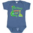 thumbnail image 3 of Inktastic My Nanny Loves Me Grandson Dinosaur Boys Baby Bodysuit, 3 of 5