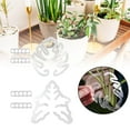 thumbnail image 6 of koolsoo Plant Support Clips Garden Vines Fixing Clips Vegetable Fastening Clip Plant Growth Clamp for Garden Roses Outdoor Grape Vine Oval and Triangle, 6 of 8