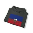 thumbnail image 4 of Haiti Haitian Pride Flag Hoodie, Gifts, Hooded Sweatshirt, 4 of 4
