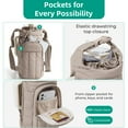 thumbnail image 4 of Venoro Men Women Water Bottle Crossbody Bag - Adjustable Strap Gym & Outdoor Accessories, 4 of 11
