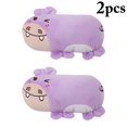 thumbnail image 1 of 2PCS Animal Pet Toy Cute Hippo Rabbit Dog Toy Dog Squeaky Toy Cat Chewing Toy, 1 of 10
