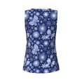 thumbnail image 5 of Lsque Beautiful Snowflake Butterfly Printed Workout Tank Tops for Women, Athletic Sports Tank Tops, Compression Sleeveless Dry Fit Shirts,Sleeveless Yoga Shirt-Small, 5 of 9