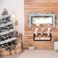 thumbnail image 4 of 100 ft Silver Christmas Tinsel Garland - Glittering Tree Decorations and Festive Ornament for Weddings and Birthdays, 4 of 7