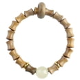 thumbnail image 1 of Pulsera Bamboo Joint Bead de 10 x 12 mm para hombre y mujer, 1 of 2