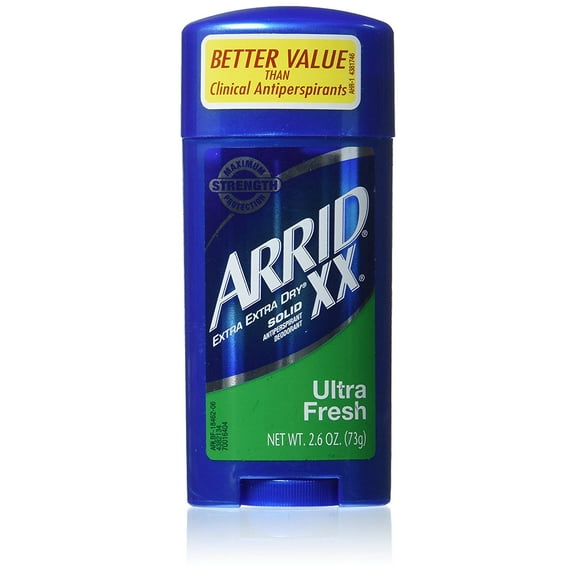 ARRID XX Anti-Perspirant Deodorant Solid Ultra Fresh 2.70 oz (Pack of 2)