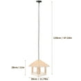 thumbnail image 2 of MERRYHAPY Retro Bamboo Pendant Lamp Ceiling Lighting for Hotel 1Pack, 2 of 6