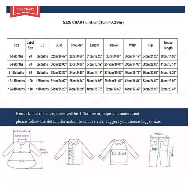 Baby Clothes American Clothing Sizes To European Sizes American