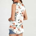 thumbnail image 4 of High Neck Floral Tank Tops for Women Boho Tunic Shirts Sleeveless Blouses 2025 Dressy Casual Summer Camisole Loose Fit Singlets with Flowy Hem Y2K, 4 of 6