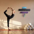 thumbnail image 4 of Soporte de pared para yoga en casa, material de gimnasio, metal blanco, 4 of 7